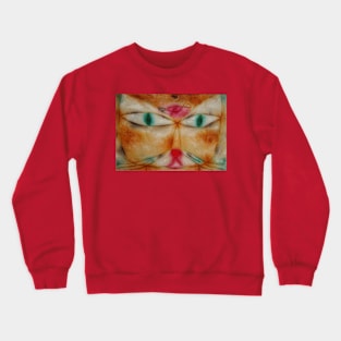 The Cat And The Bird Crewneck Sweatshirt